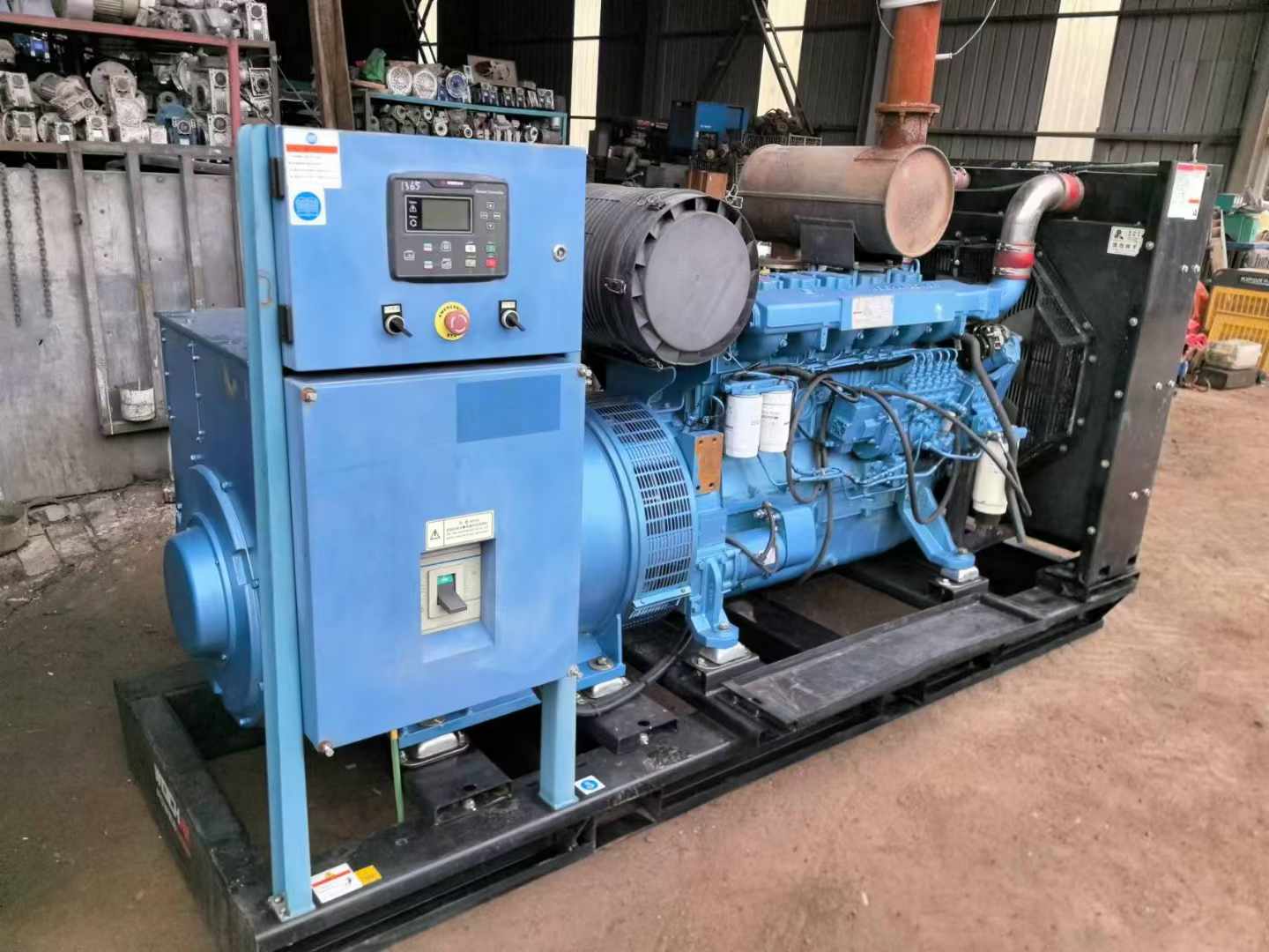 南溪500kW 柴油发电机组可带动设备功率的计算公式是什么?